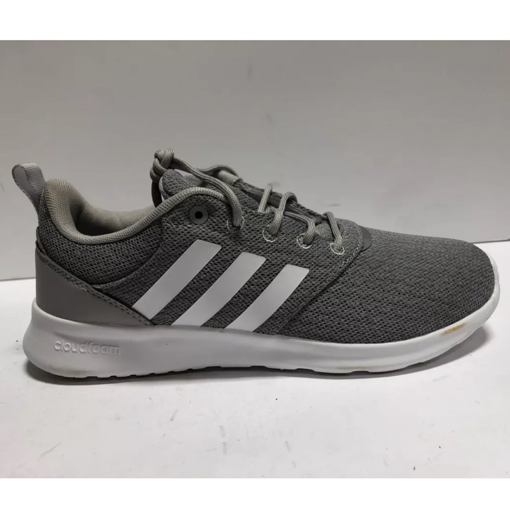 Adidas Women’s QT Racer 2.0 Gray Running Shoes, Size 7 M